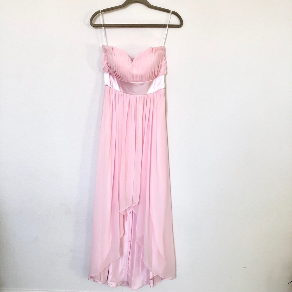 PROM Dress‼️High Low Pink Hear Shape Dress